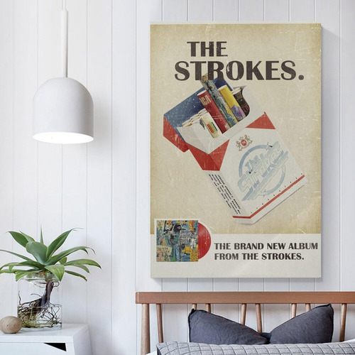 The Strokes 2 Canvas Poster Wall Decorative Art Painting