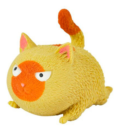 Boneco Anti Stress Flofys Gatinho Divertido Em Tpr - Dm Toys
