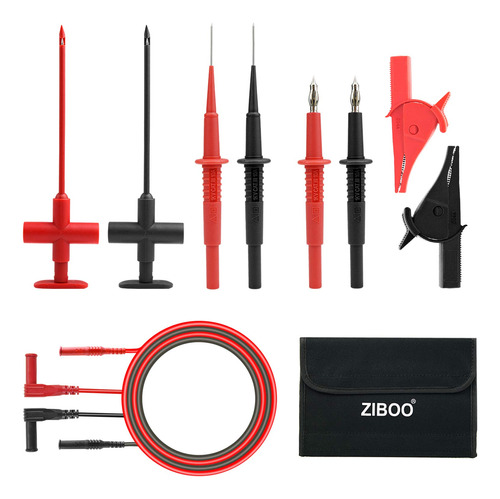 Kit Ziboo De 13 Cables De Prueba Para Automocion, Kit De Ais