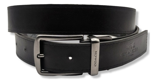 Cinturón Coach Reversible Doble Vista Unisex Troquelado