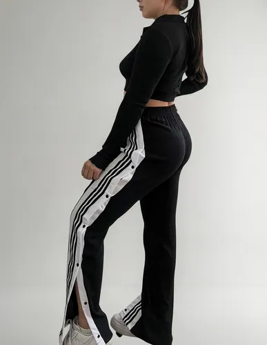 Pantalon 3 Lineas Con Broches