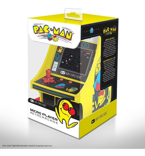 Player Arcade Juego Videojuego Pac Man Totalmente Jugable 7b