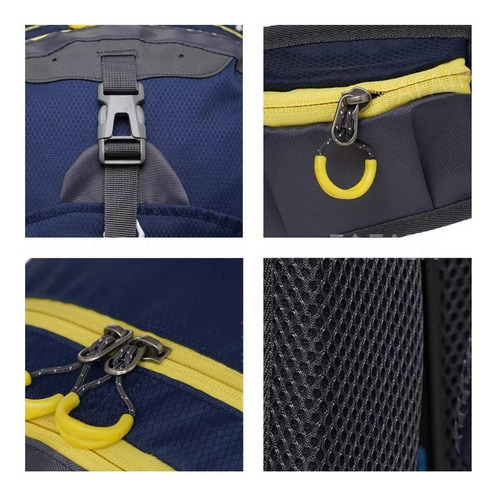 Imagen 7 de 8 de Mochila Deportiva Viaje Sport Laptop Mac Multifuncional Bp23