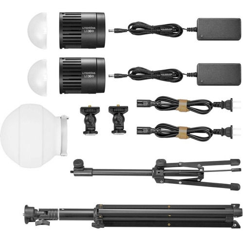 Godox Lc30d-k2 Kit De 2 Luces Mini Led