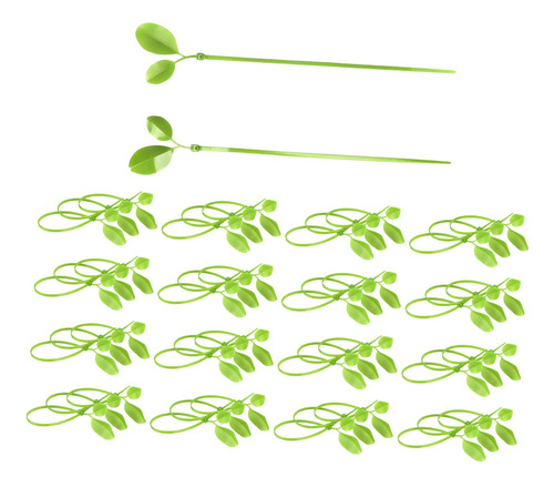 50 Bridas Para Plantas, Resistentes, De 8 Pulgadas,