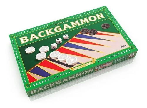 Backgammon Clasico Juegos De Mesa Original Implas