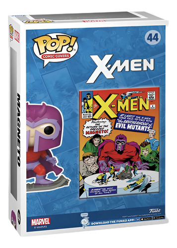 Funko Pop Magneto #44 Target Art Cover X-men Marvelexclusivo
