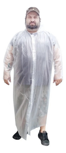Capa De Chuva Tamanho Especial Plus Size 1 Metro 10 Peças