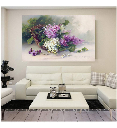 Cuadro Decorativo Canasta De Nubes 40x50