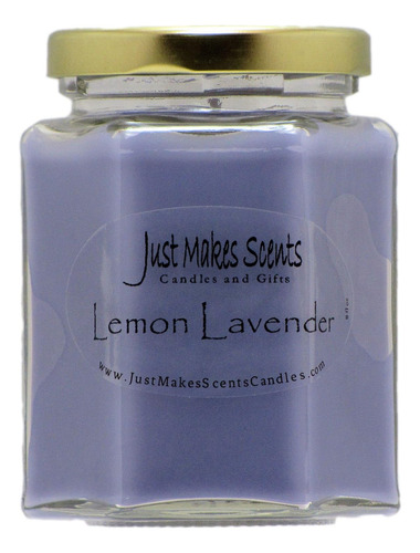 Vela De Soja Mezclada Con Aroma A Lavanda Y Limón, Fragancia