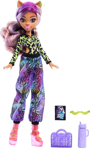 Doll Monster High Scare-adise Island Clawdeen Wolf Con Acces