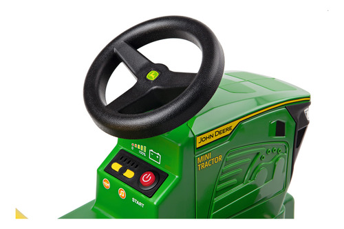 Minitractor Ride-on Peg Perego John Deere, 6 V, Para 1,5 A 3