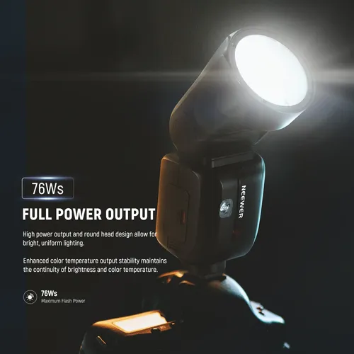 Flash Speedlite Neewer Z2pro-c Ttl Com Bateria Para Canon