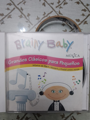 Cd Brainy Baby  Grandes Clásicos Para Pequeños 