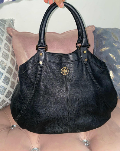 Bolsa Tory Burch De Mano Hermosa En Piel !!