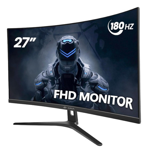 Monitor Crua Cr270c 27  Fhd 165hz Led Free Sync Curvo 1800r