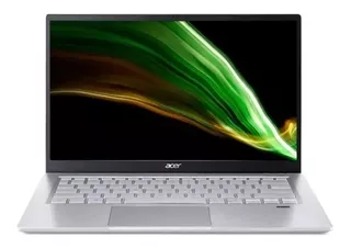 Notebook Acer Swift 3 Fhd Ips Intel Ci31115g4 8gb 256ssd 14 Plateado