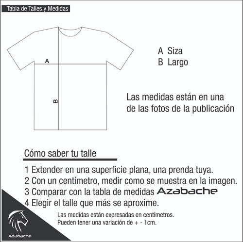 Remera Azabache Manga Corta Lisa Hombre 30-1 (73770)