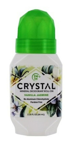 Desodorante Crystal Roll-on 66ml S/ Alumínio Baunilha/jasmim