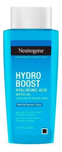 Hidratante Corporal Hydro Boost Water Gel 200ml Neutrogena