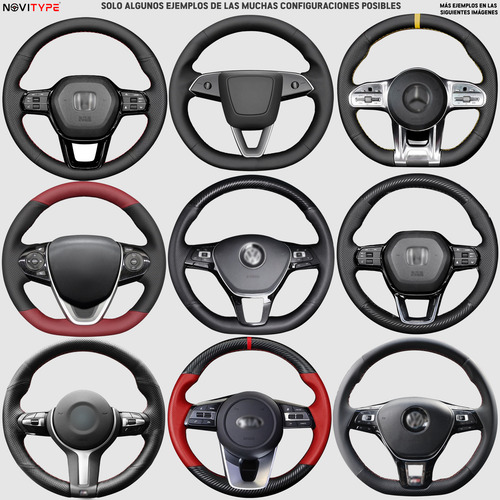 Funda Volante Audi A3 A4 A5 A6 A8 Q5 Q7 2004-2012 Piel Real