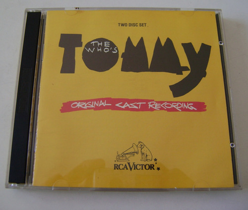 The Whos Tommy Pete Townshend 2 Cd Doble Importado Impecab 