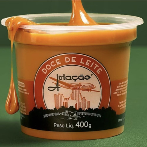 Doce De Leite Pastoso Aviação Pote 400g