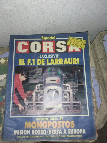 Revista Corsa El F.1 De Larrauri  1988 N1126