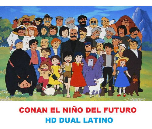 Conan El Niño Del Futuro Hd 1080 Dual Latino Digital