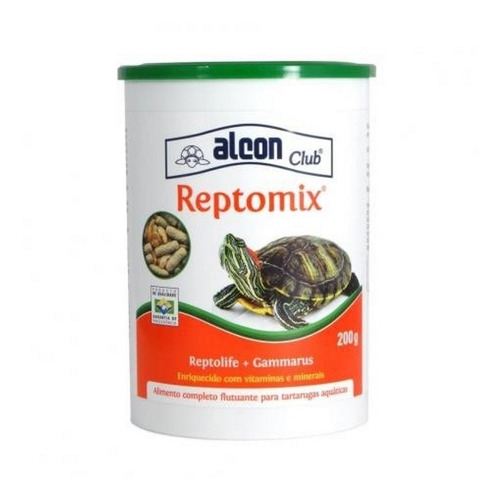 Ração Alcon Reptomix Para Tartarugas E Répteis 200g