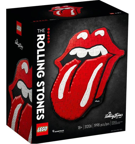 Lego The Rolling Stones - 1998 Piezas - Cod 31206