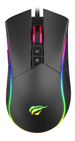 Mouse Gamer Gaming Havit Gamenote Rgb 4800dpi Ms1001 Cc