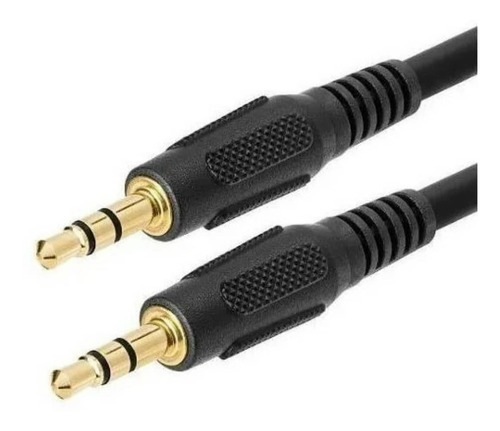 Cable Auxiliar Mini Plug 3.5 Mm Macho 1,5 Metros Audio Plug