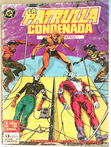 La Patrulla Condenada N3 Ediciones Zinco Dc Comics