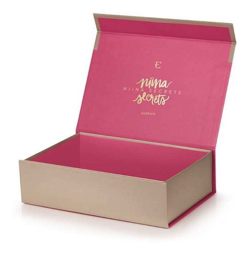 Imagem 9 de 10 de Kit Presente Niina Secrets Amora+box Exclusiva Kit Maquiagem