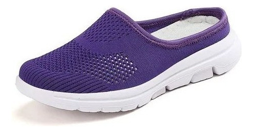 Zapatillas Planas De Malla Transpirable Para Mujer