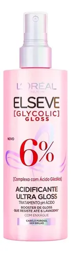 Acidificante Capilar Ultra Gloss com Ácido Glicólico L'Oréal Pari...