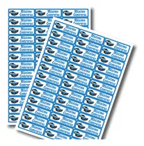 Comprar Etiquetas Escolares Personalizadas - 60 Sticker Escolares