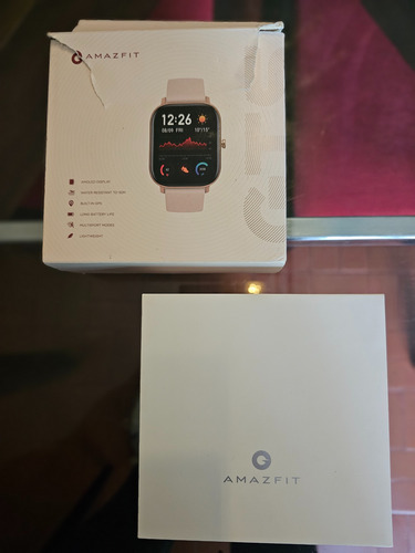 Amazfit Gts Smartwatch 1.65 Caja De Aluminio Rosa Claro Rosa Claro