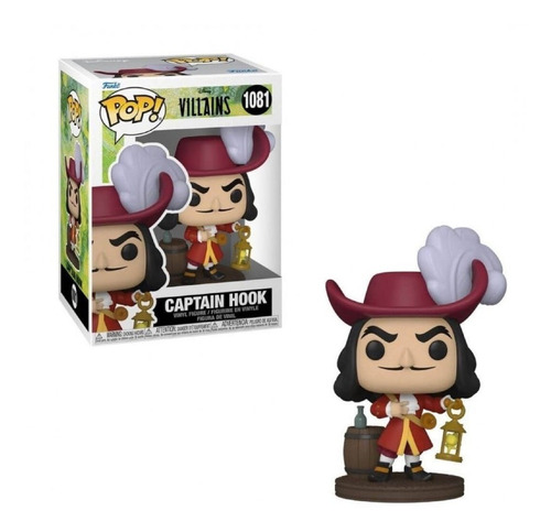 Funko Pop! Disney Villains Capitan Garfio  #1081 Peter Pan 