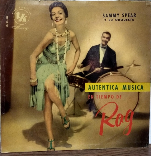 Sammy Spear- Autentica Musica En Tiempo De Rag- Vinilo