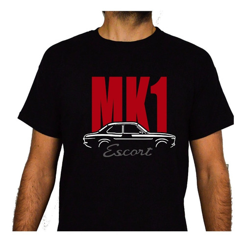 Imagen 4 de 4 de Remera Ford Escort Mk1