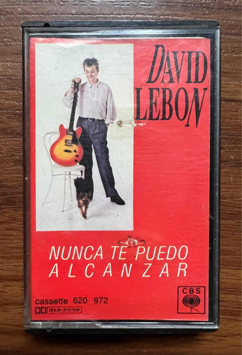 David Lebon Nunca Te Puedo Alcanzar Cassette 1987 Arg Charly