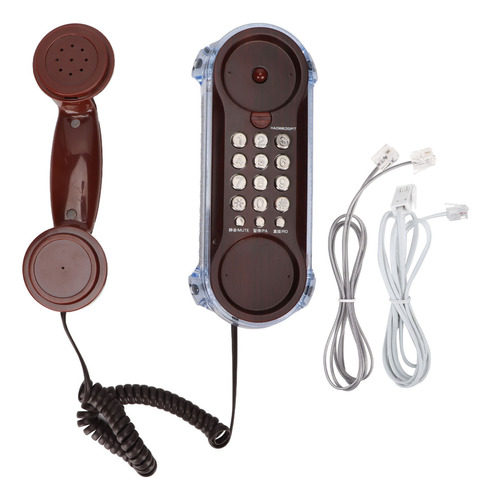 Teléfono De Pared Mt025, Estilo Vintage Europeo, Marcado Con