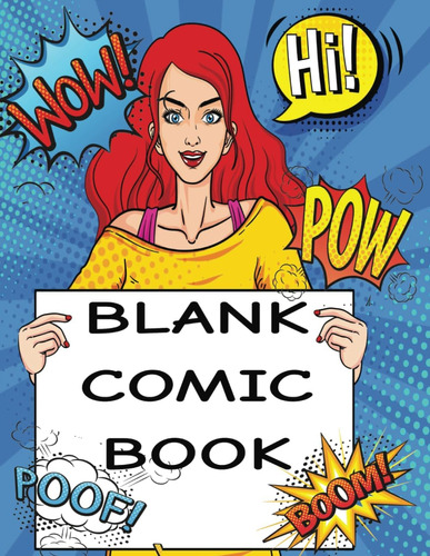 Libro: Blank Comic Book: Create Your Own Comics With This No