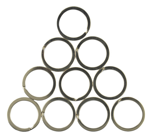 Z Anillos De Llave Partidos 12x Llavero Aro De Aro De