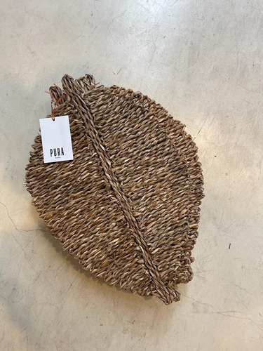 Imagen 1 de 2 de Individual Hoja Seagrass Deco Pura Home