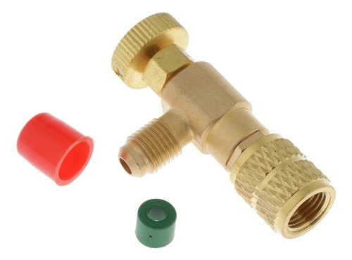 . Adaptador De Seguridad R22 + Válvula De Bola R410
