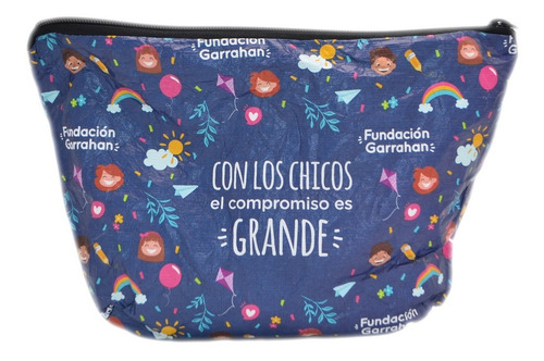 Imagen 3 de 3 de Eco Cartuchera Grande Necessaire - Fundación Garrahan - E