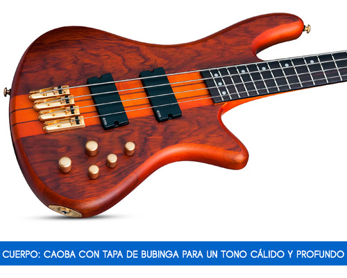 Bajo Eléctrico Schecter Stiletto Studio 4 Activo Emg